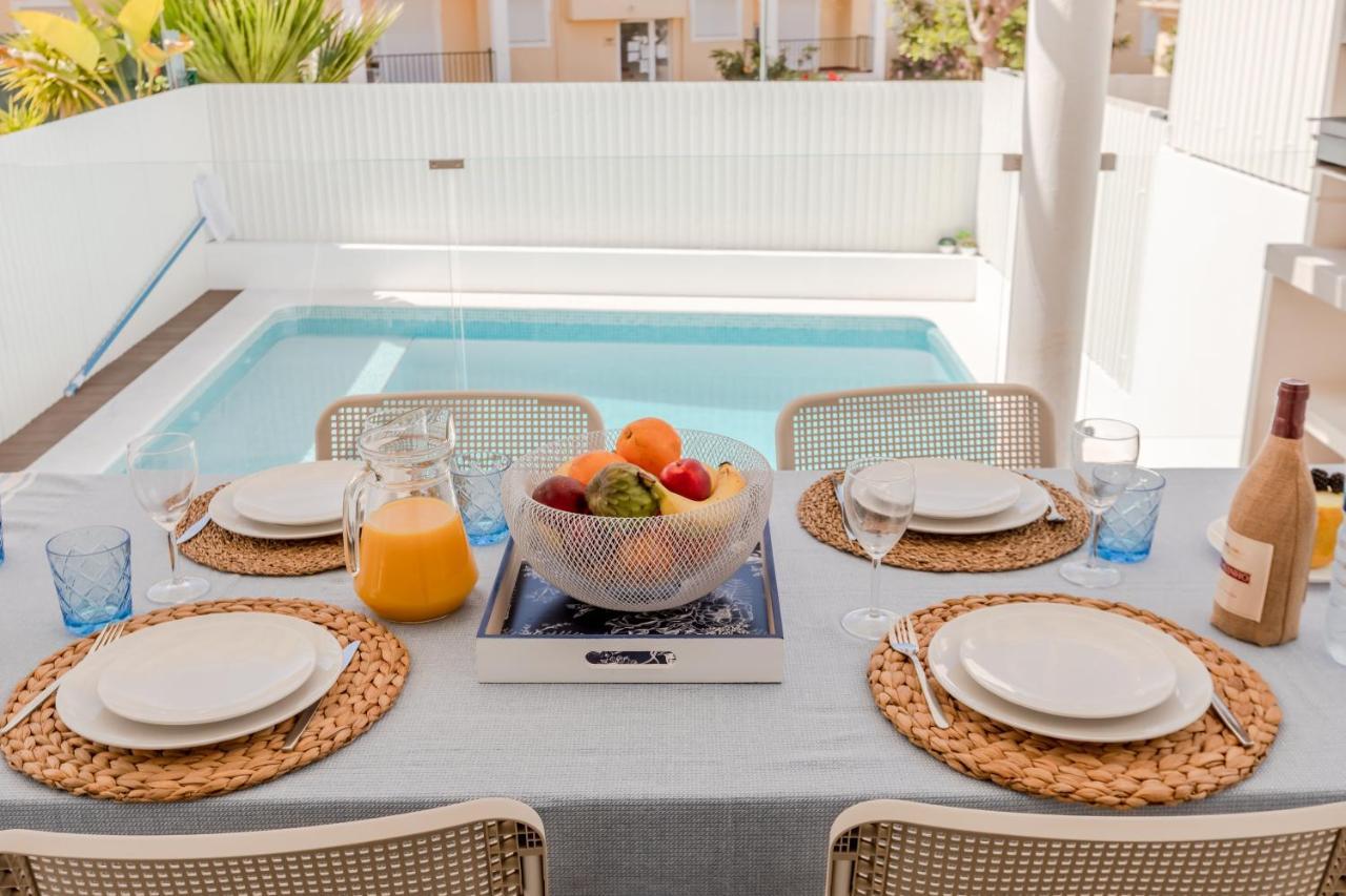 Seascape Villa Private Pool & Rooftop Jacuzzi With Sea View Near Manta Rota Beach Вила-Нова-де-Касела Экстерьер фото